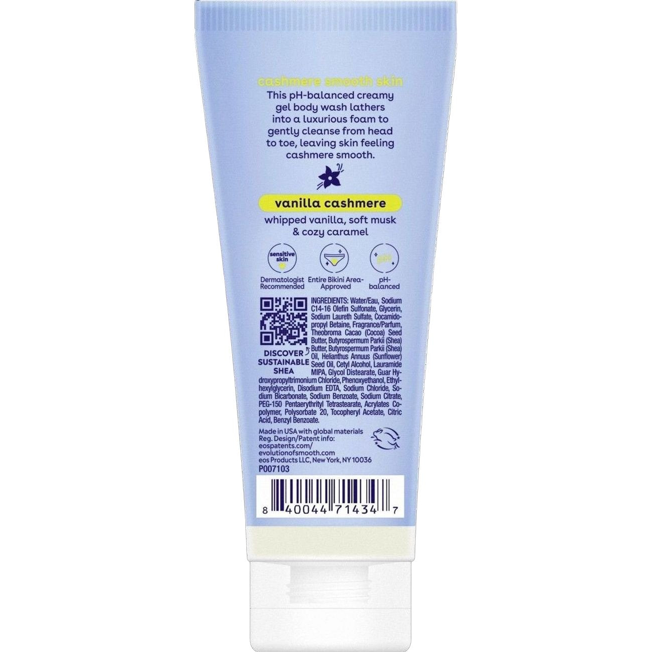 eos Travel Size Shea Better Vanilla Cashmere Body Wash