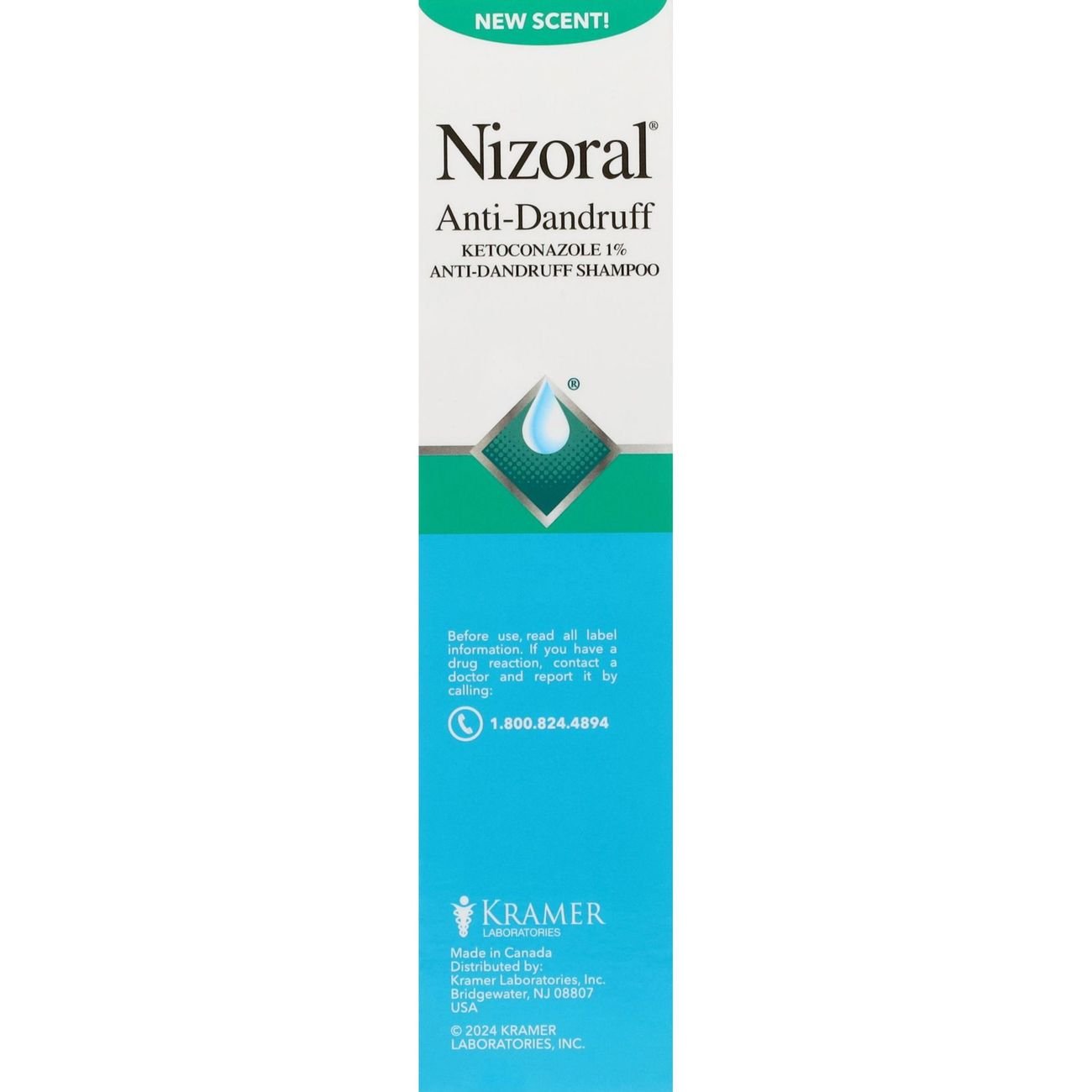Nizoral 1% Ketoconazole Anti-Dandruff Shampoo
