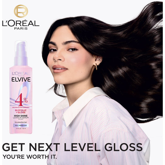 L'Oréal Paris Elvive Glycolic High Shine Leave-in Hair Serum