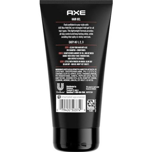 AXE Men's Max Hold Hair Gel
