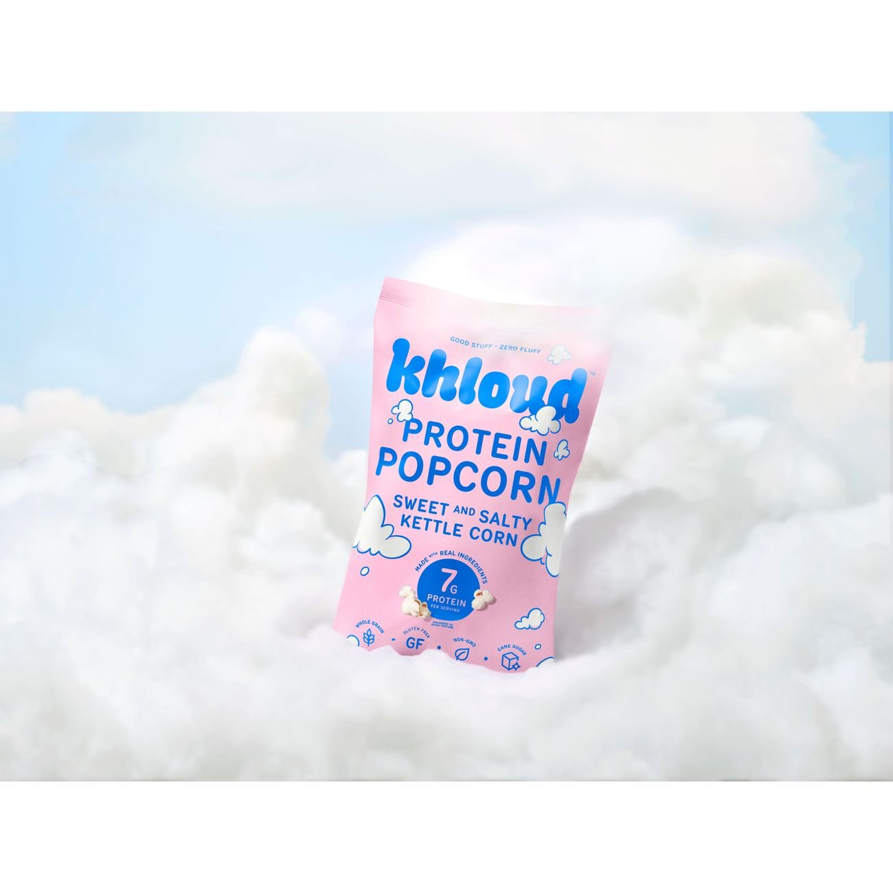 Khloud Protein Popcorn Sweet And Salty Kettle Corn - 7g Protein