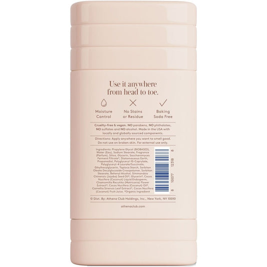 Athena Club Aluminum Free All Over Body Deodorant Solid - Golden Vanilla