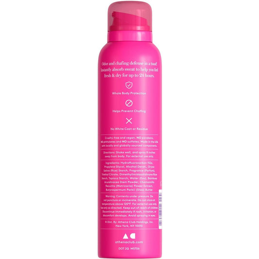 Athena Club Aluminum Free Full Body Dry Spray Deodorant - Super Pink