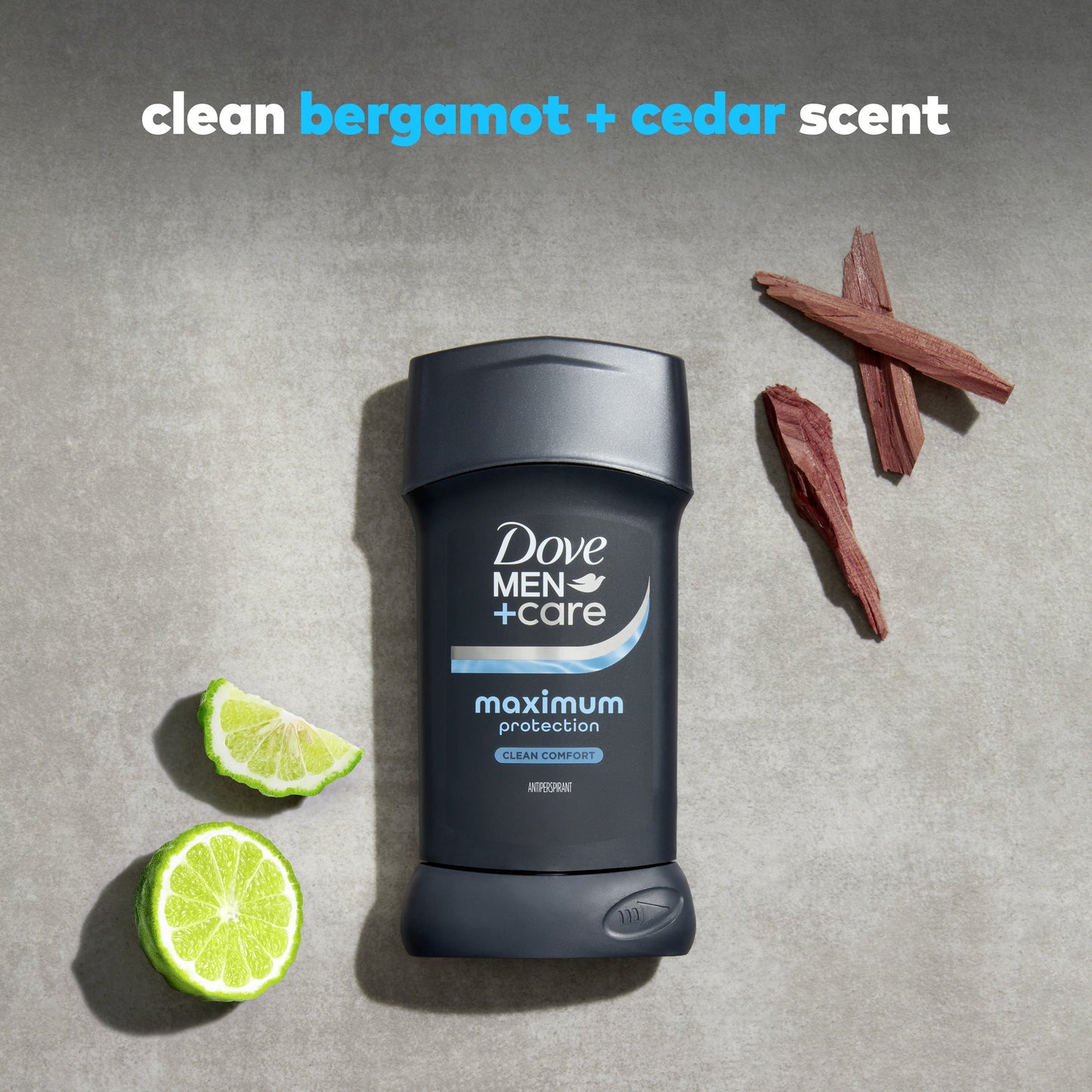 Dove Men+Care Maximum Protection 96 Hr Invisible Solid Antiperspirant Deodorant - Clean Comfort