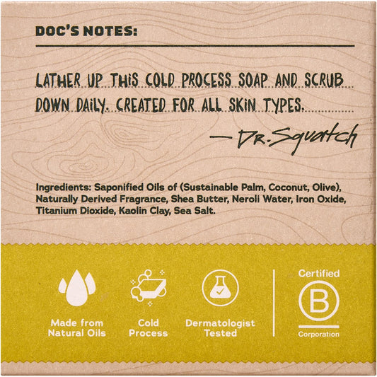 Dr. Squatch Men's Natural Bar Soap - Mountain Meadow