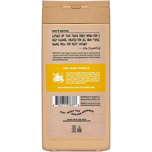 Dr. Squatch Men's Natual Body Wash - Summer Citrus