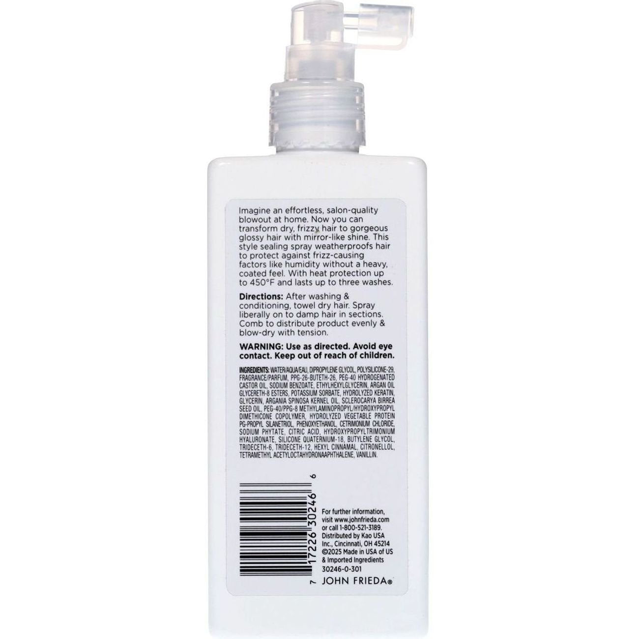 John Frieda Frizz Ease Smooth Operator Blowout Spray