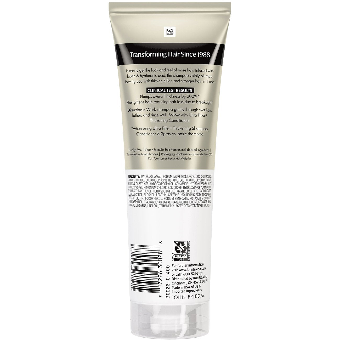 John Frieda Ultra Filler Thickening Shampoo