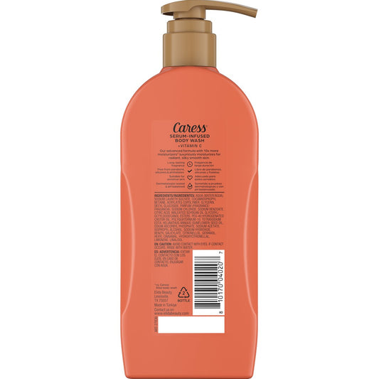 Caress Serum Infused Body Wash Creamy with Vitamin C - Guava Nectar