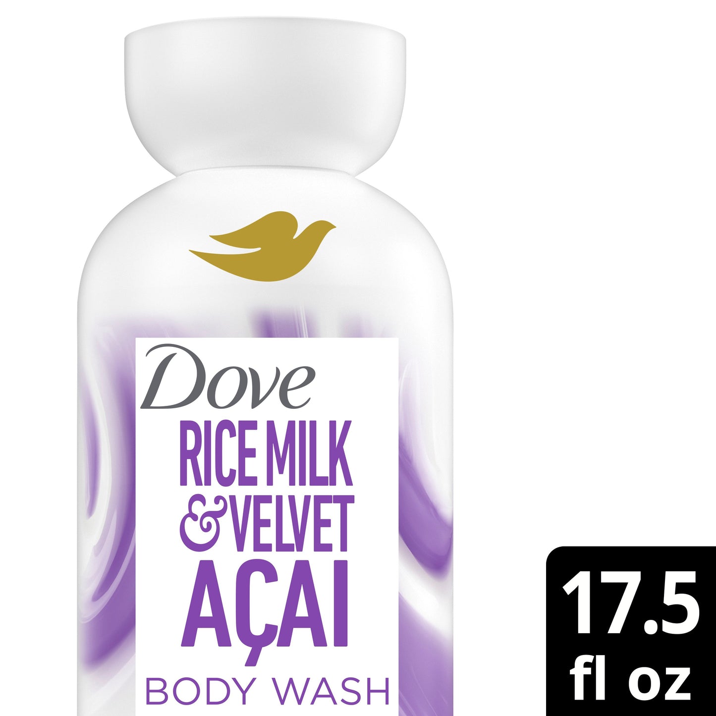 Dove Plant Milk Body Wash - Rice Milk & Velvet Acai