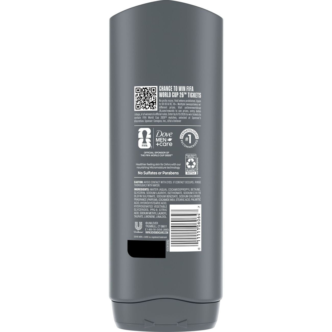 Dove Men+Care Limited Edition FIFA Face & Body Wash - Striker Swag