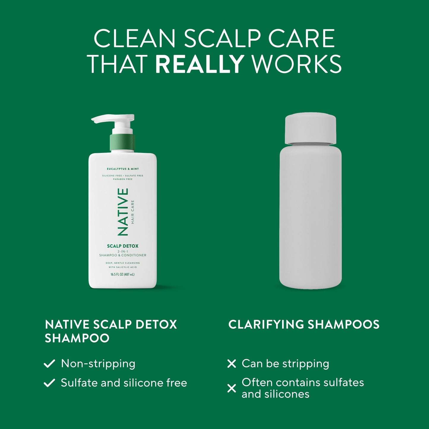 Native Scalp Detox 2-in-1 Shampoo & Conditioner