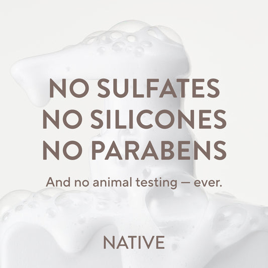 Native Daily Clean Shampoo - Santal & Leather