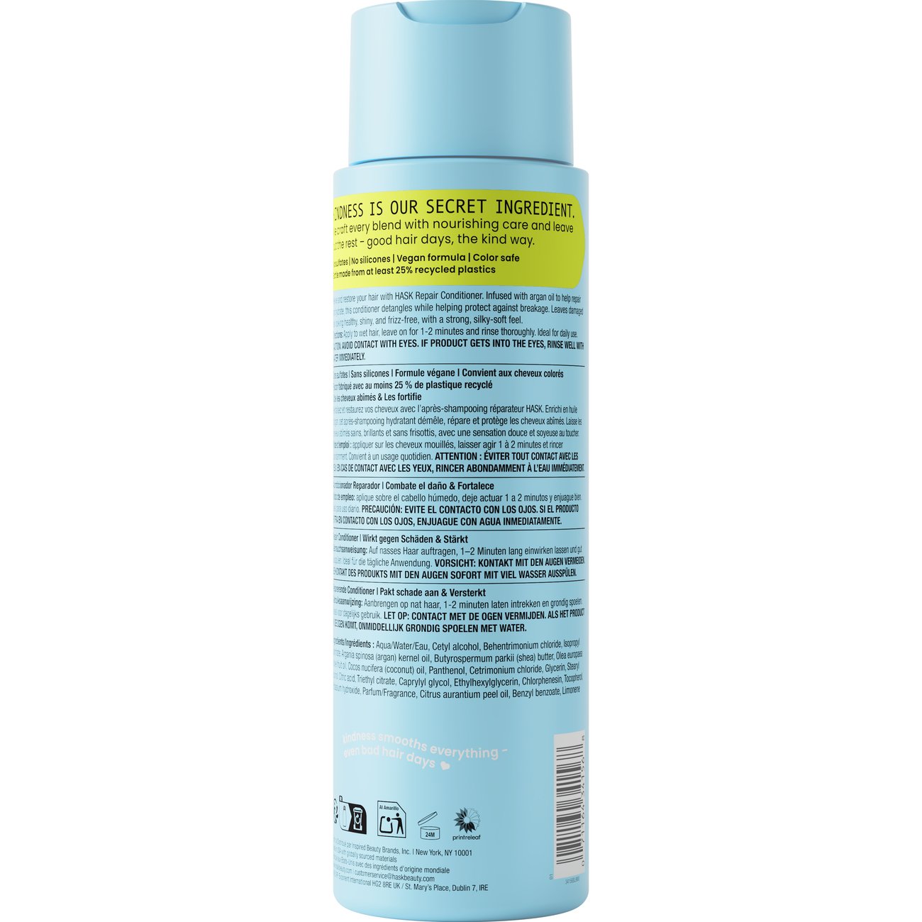 HASK Damaged Hair Repair Conditioner - Argan Oil