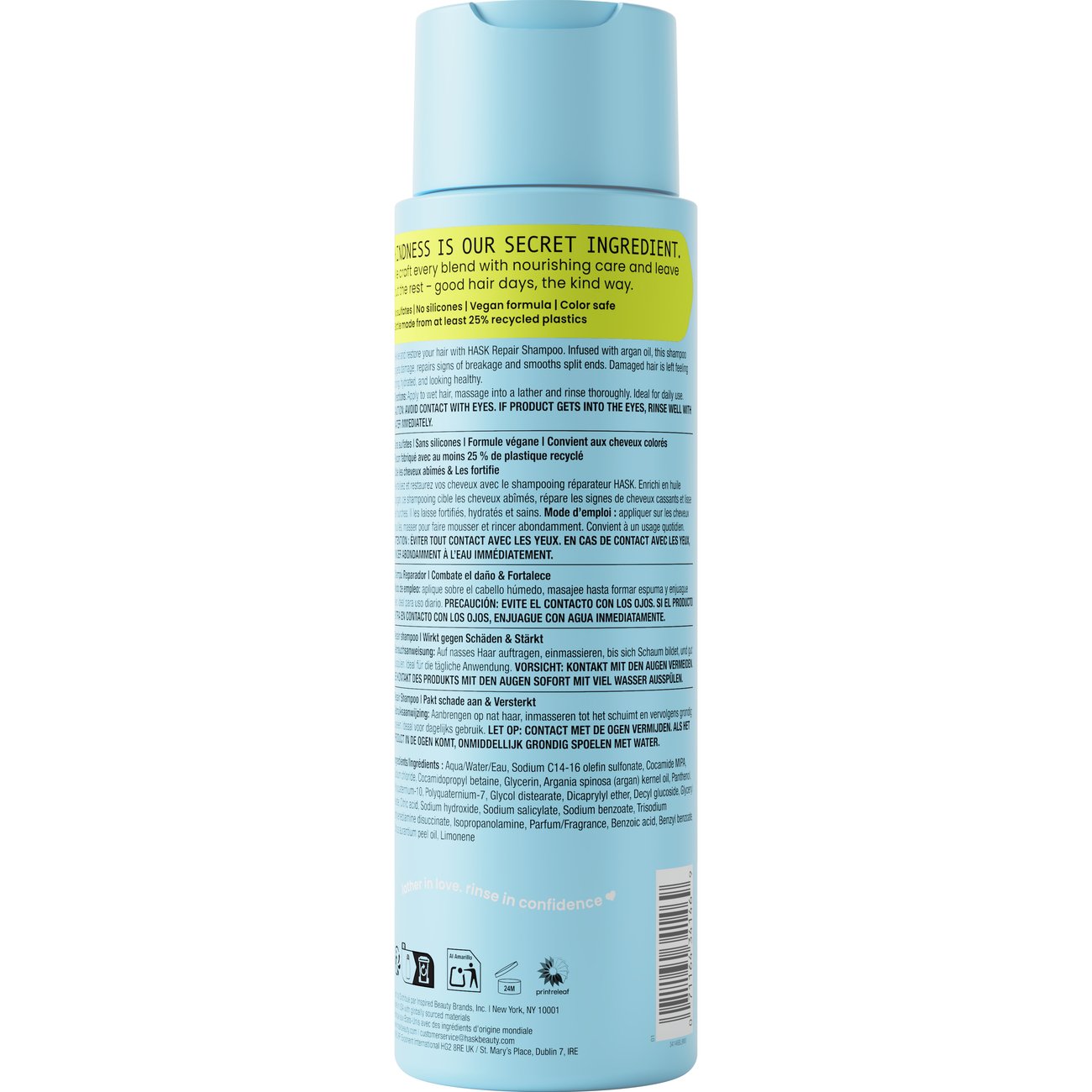 HASK Damageed Hair Repair Shampoo - Argan Oil