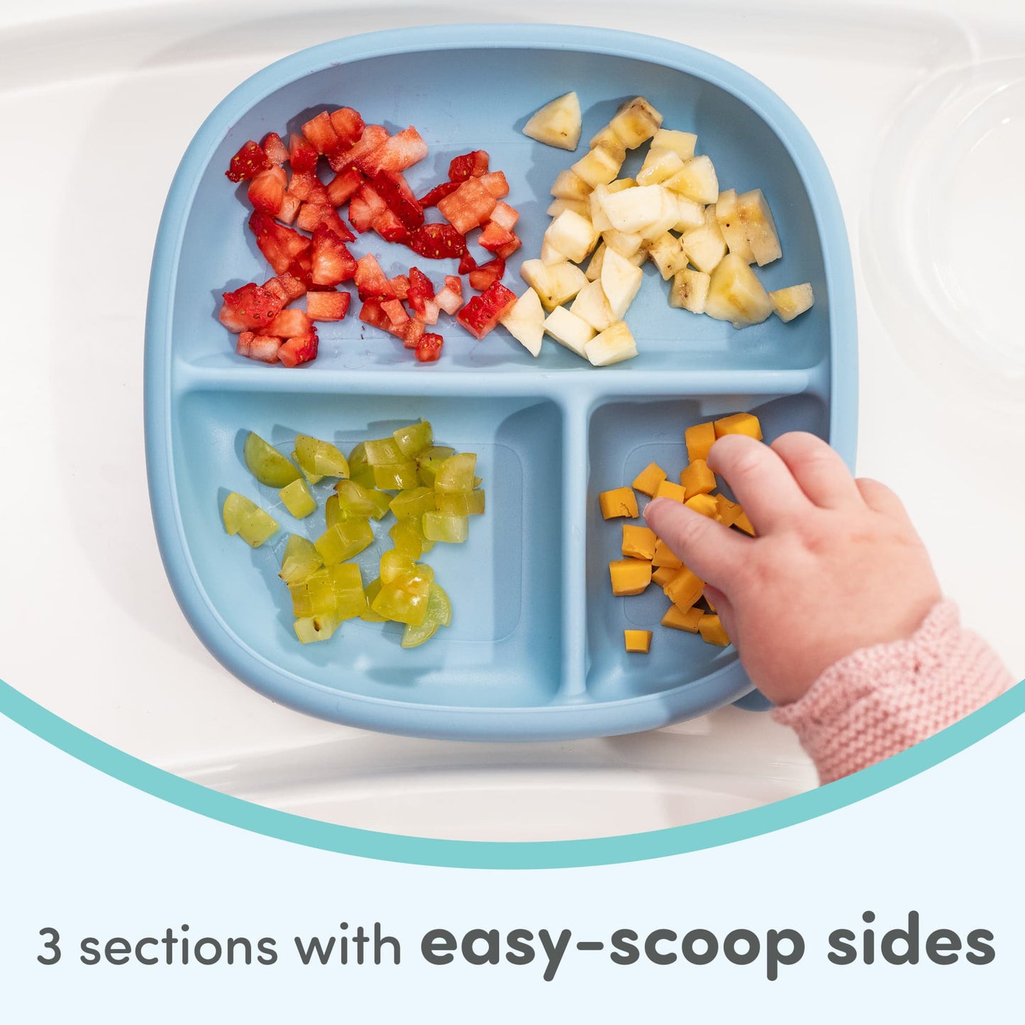 NUK First Choice Suction Plates