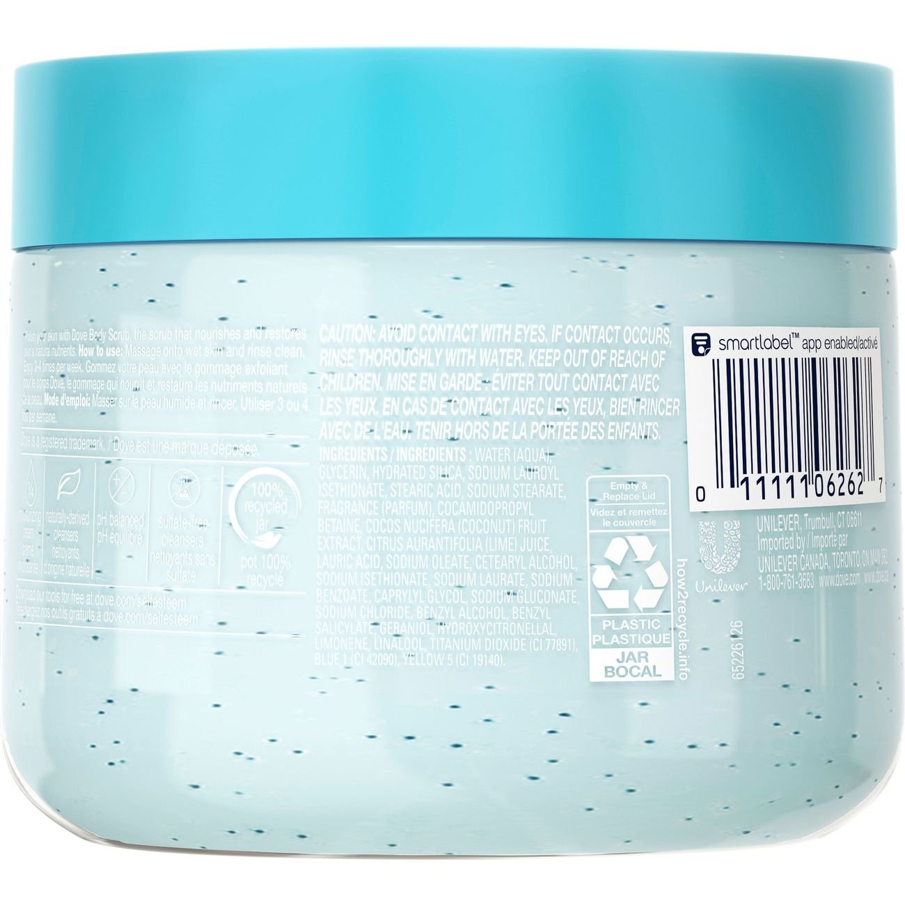 Dove Body Scrub - Tropical Coconut & Lime