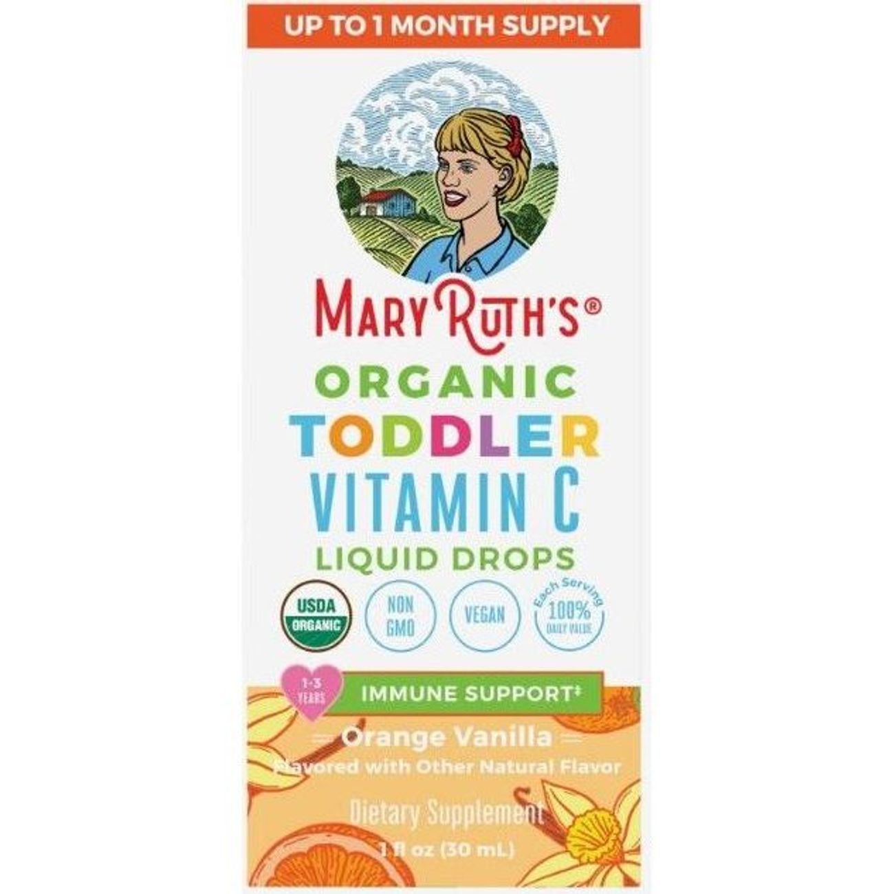 Mary Ruth's Organic Toddler Vitamin C Liquid Drops