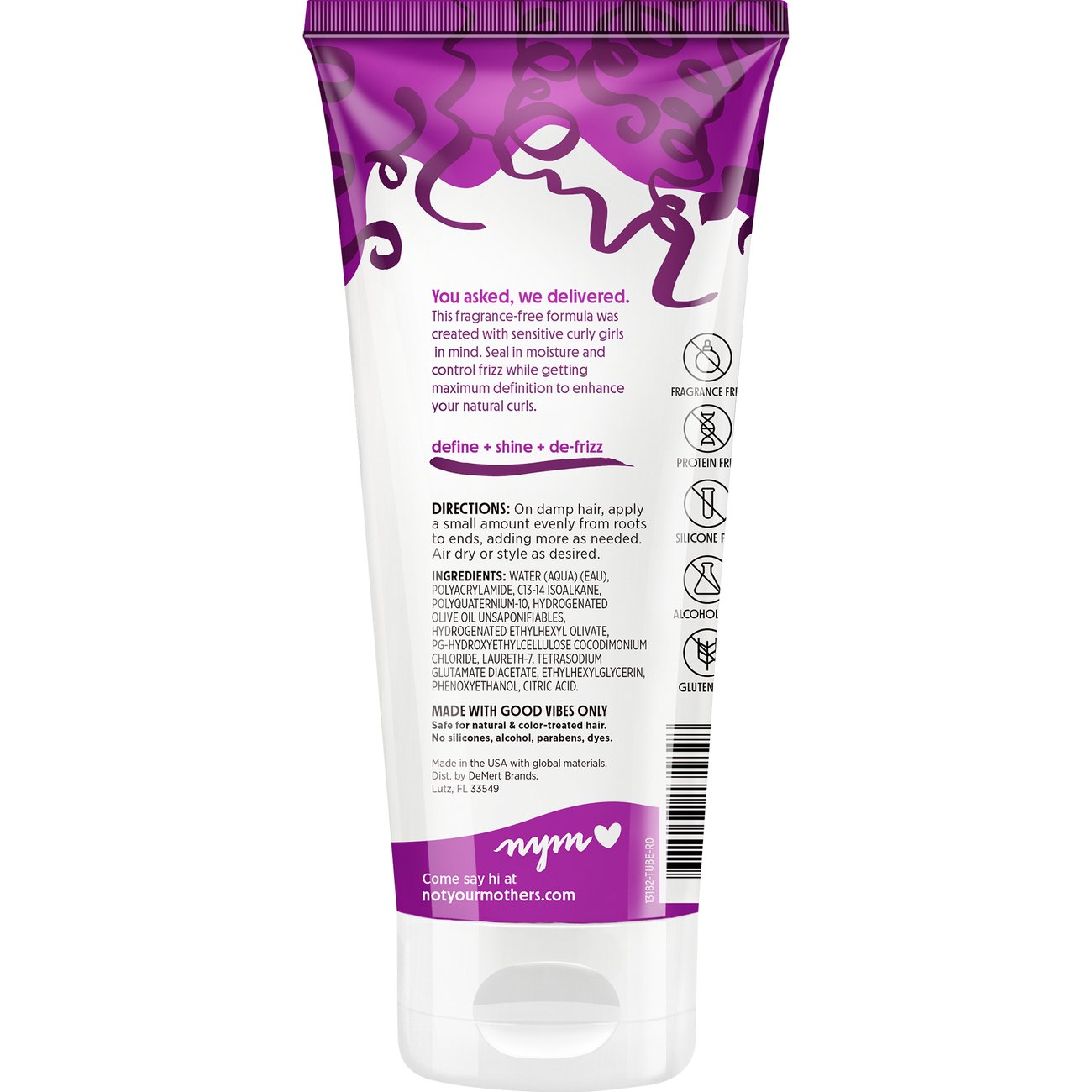 Not Your Mother's Curl Talk Cream - Fragrance Free