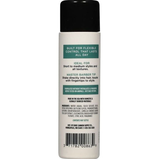 Duke Cannon Texturizing Weightless Hold Hair Styling Powder