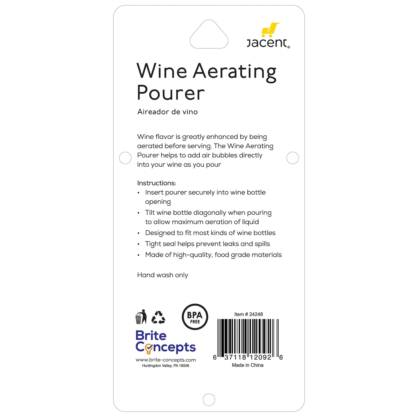 The Bar Wine Aerating Pourer