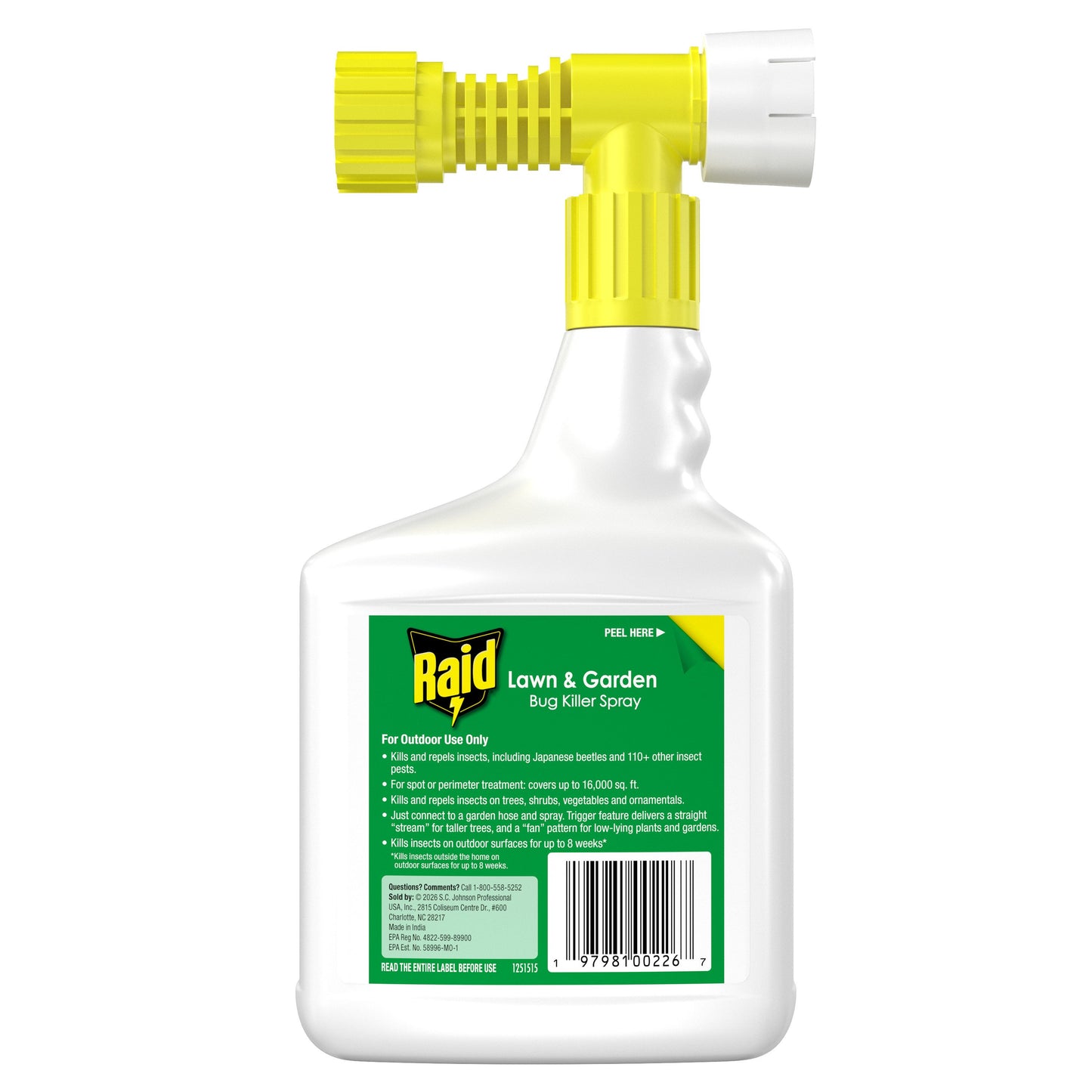 Raid Lawn & Garden Bug Killer Spray