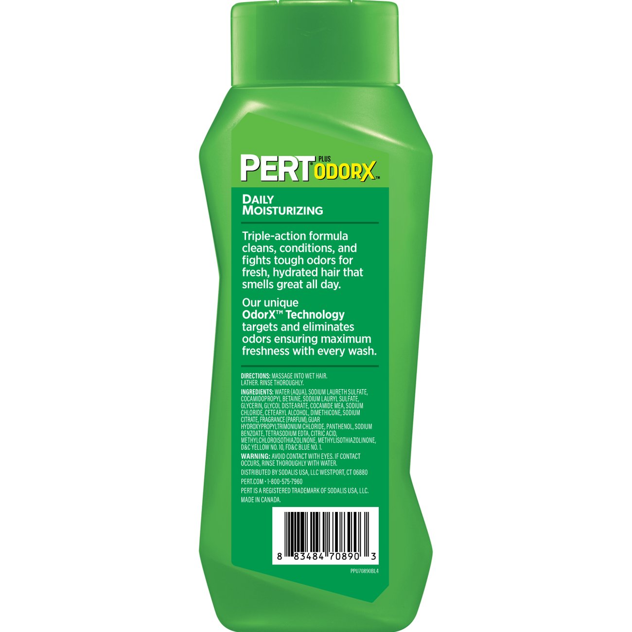 Pert OdorX Daily Moisturizing 2-in-1 Shampoo & Conditioner