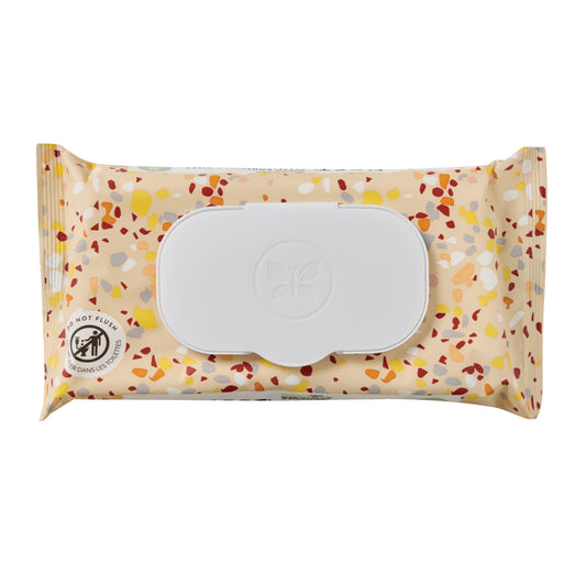 The Honest Company Sensitive Clean Conscious Baby Wipes - Terrazo Pattern
