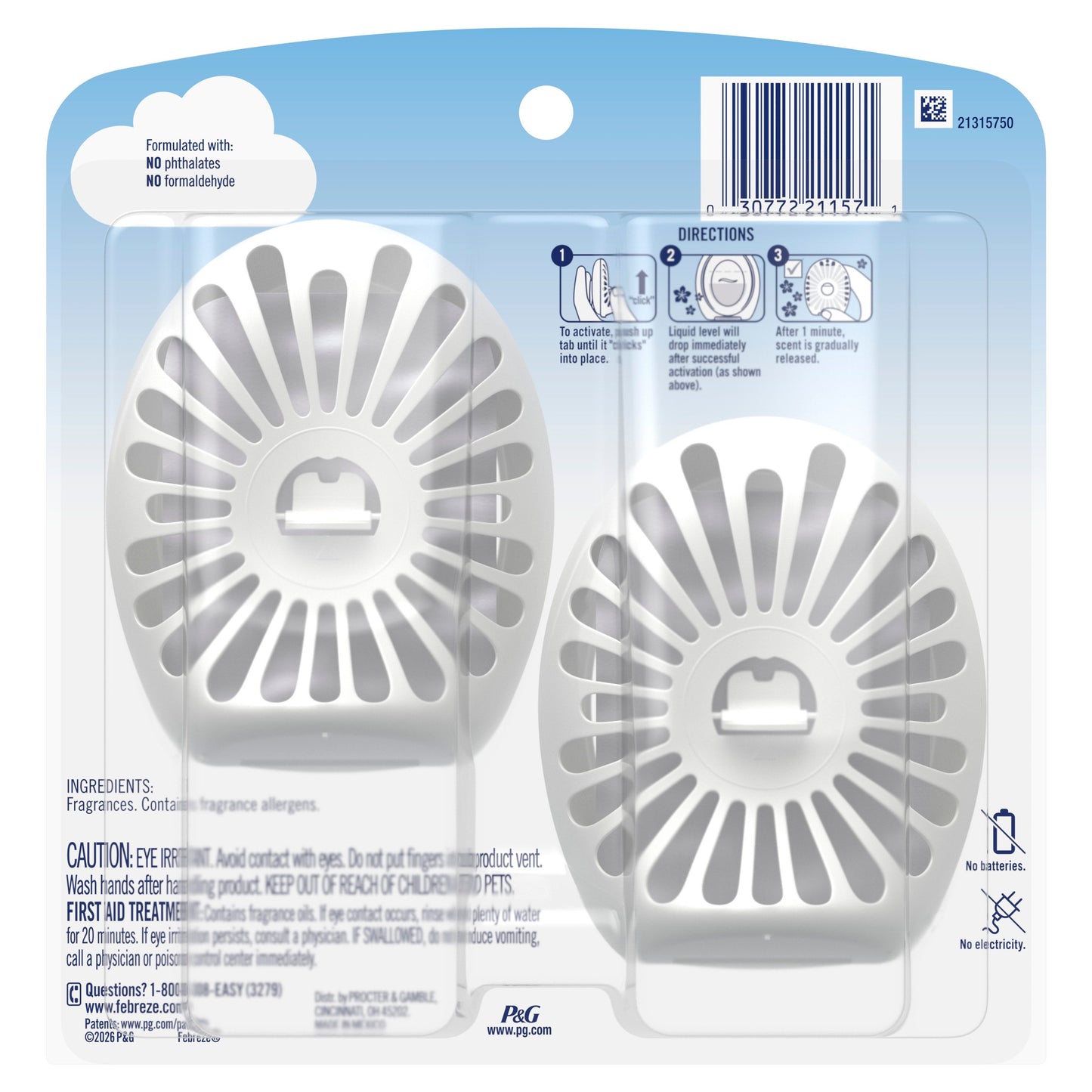 Febreze Bathroom Air Freshener - Lilac Sunrise