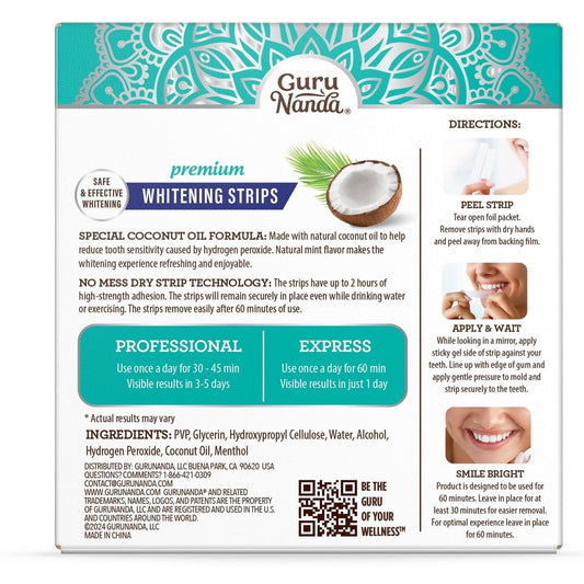 Guru Nanda Premium Whitening Strips