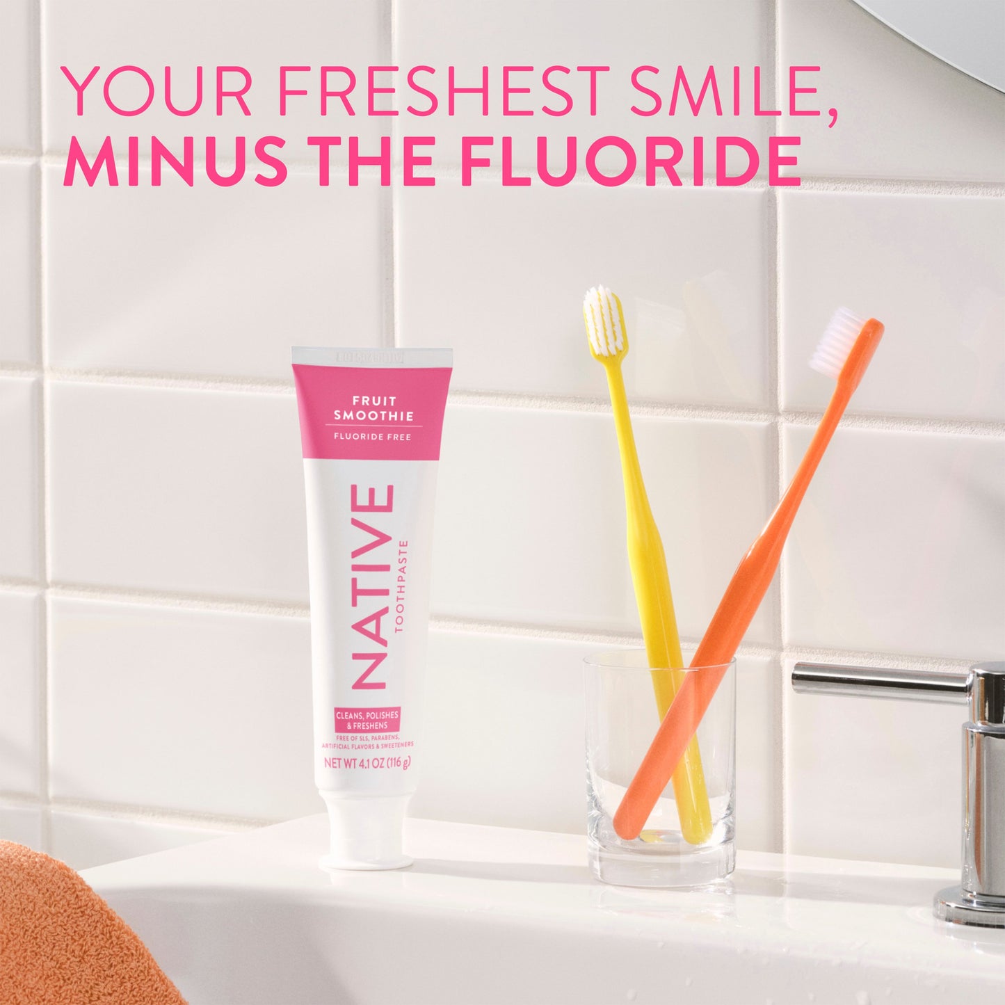 Native Fluoride Free Toothpaste - Fruit Smoothie