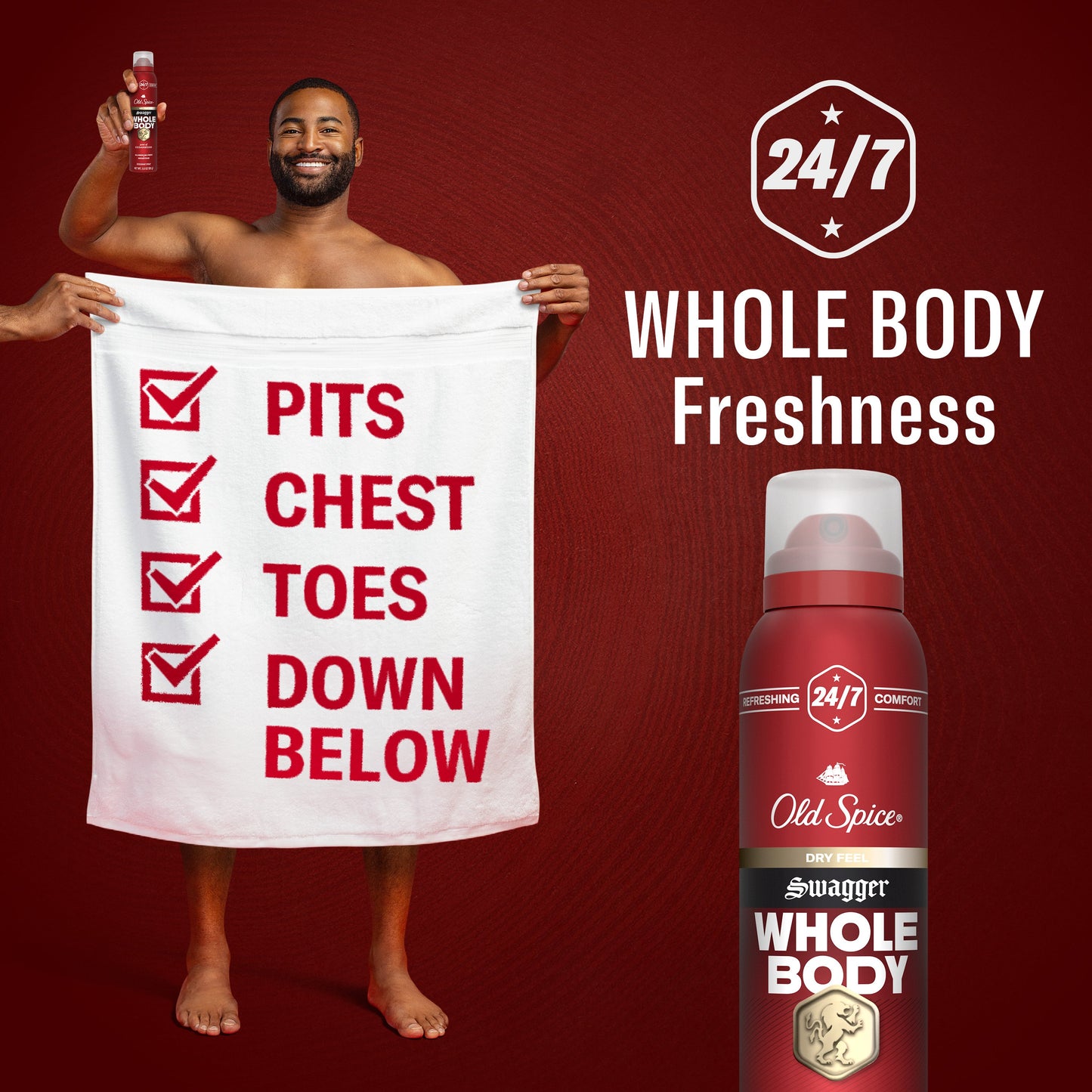 Old Spice Old Spice Swagger Whole Body Deodorant Spray