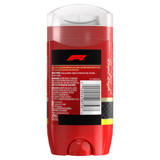 Old Spice Limited Edition F1 Aluminum Free Deodorant Solid - Royal Rush