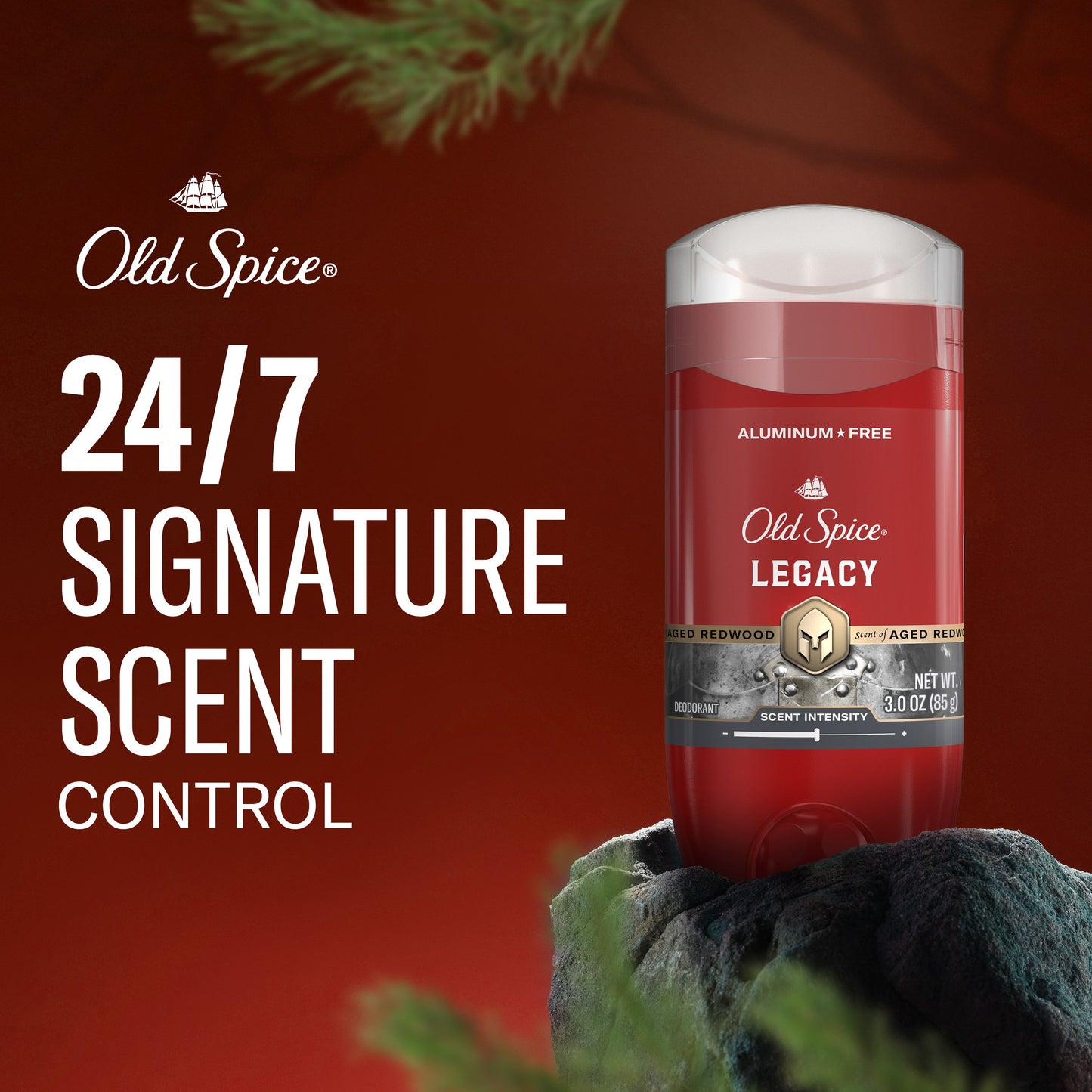 Old Spice Aluminum Free Deodorant Solid - Legacy