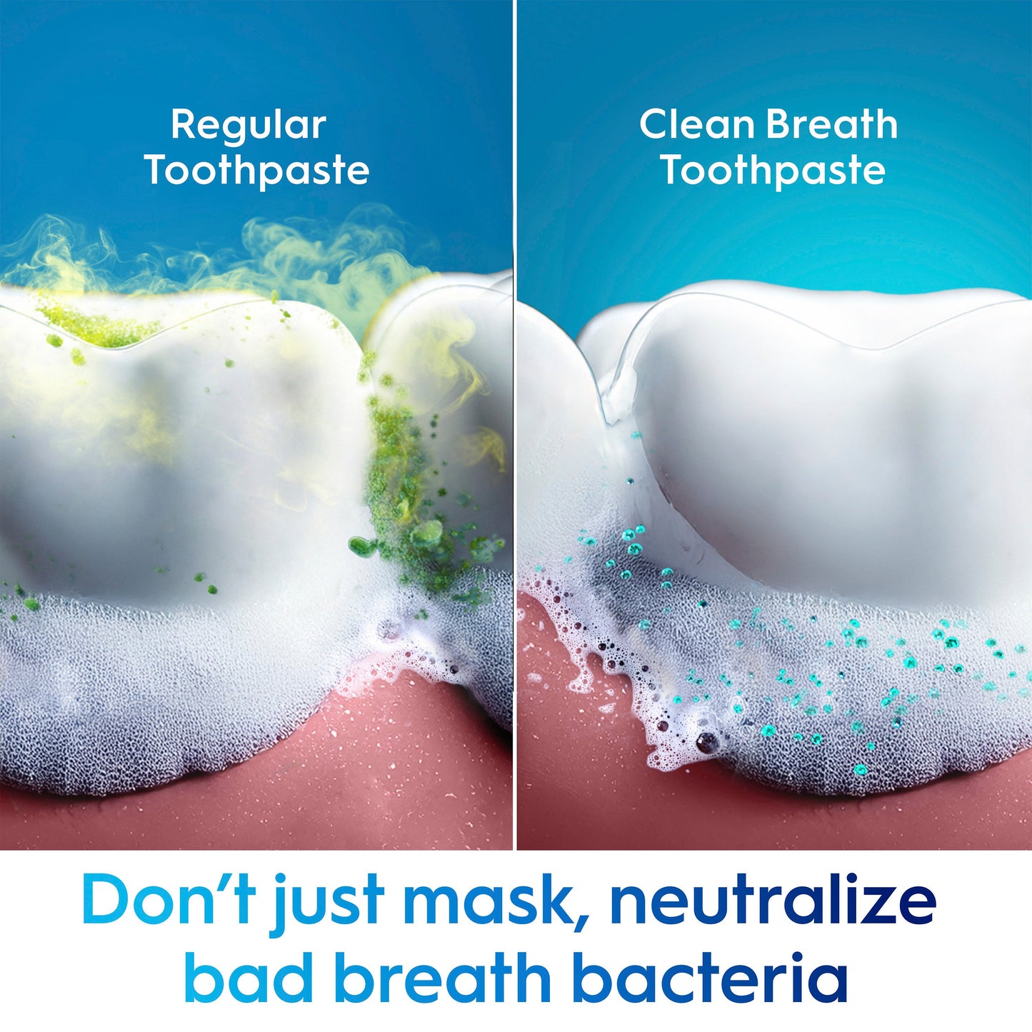 Crest Clean Breath Toothpaste - Spearmint