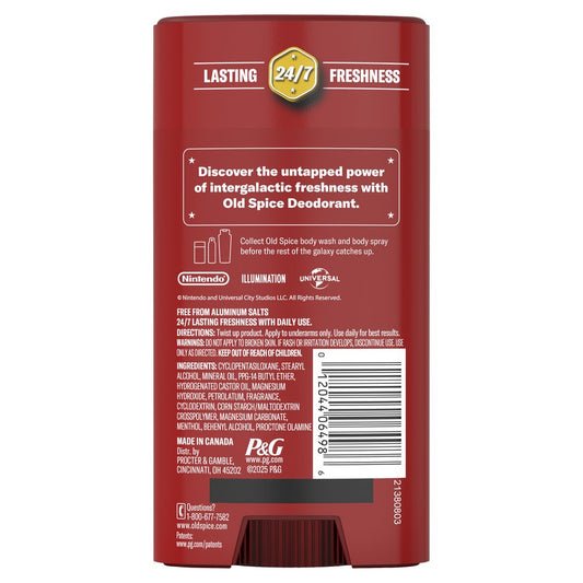 Old Spice Limited Edition Super Mario Bros Deodorant Solid - Yoshi