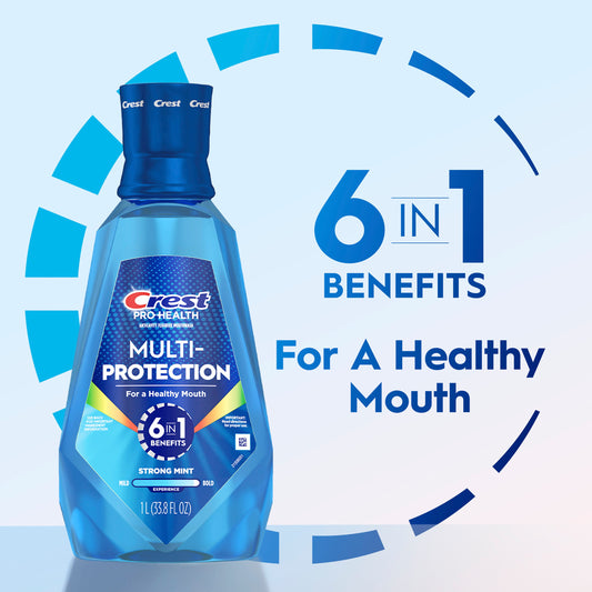 Crest Pro-Health Multi-Protection Mouthwash - Strong Mint
