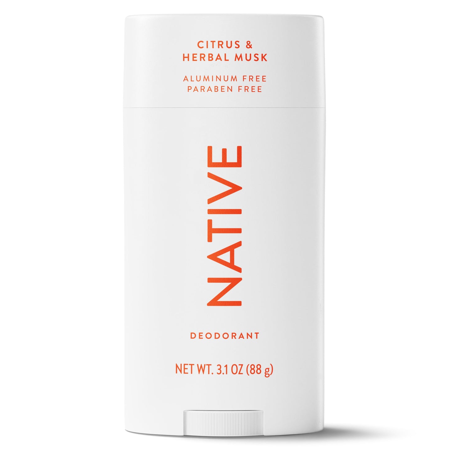 Native Aluminum Free Deodorant Solid - Citrus & Herbal Musk