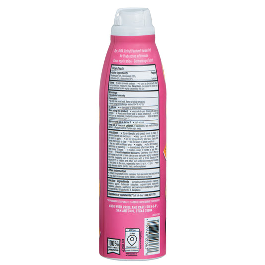 H-E-B Oxybenzone Free Passion Fruit Sunscreen Spray - SPF 50