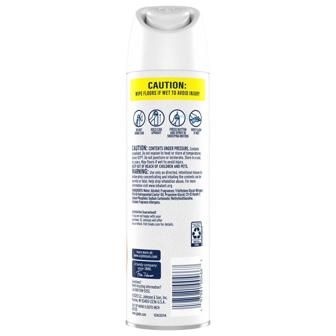 Glade Aerosol Air Freshener - Juniper Forest