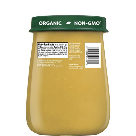 Beech-Nut Organics Stage 2 Baby Food - Mango Apple & Banana