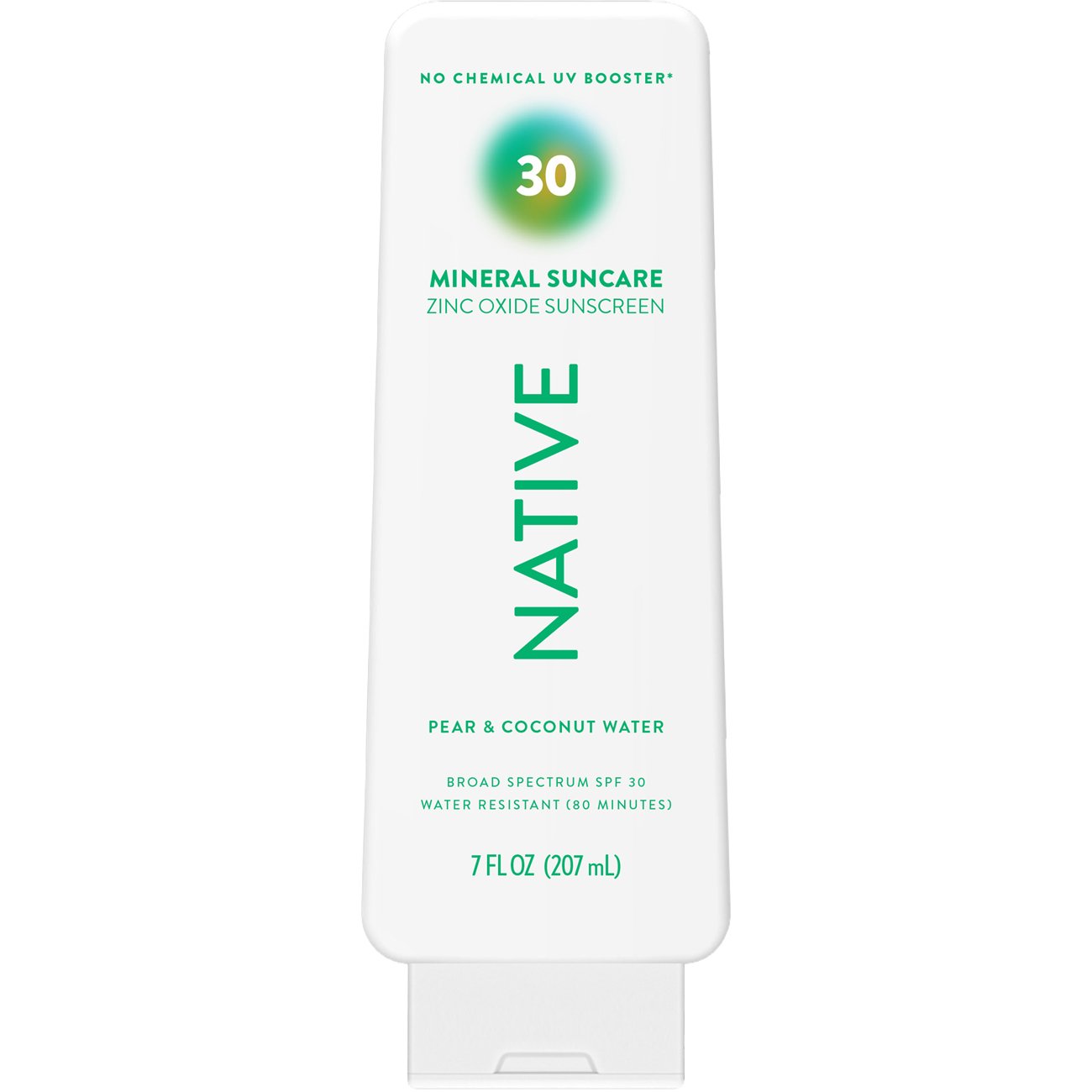 Native Mineral Zinc Oxide Sunscreen Lotion - SPF 30, Pear & Coconut Water