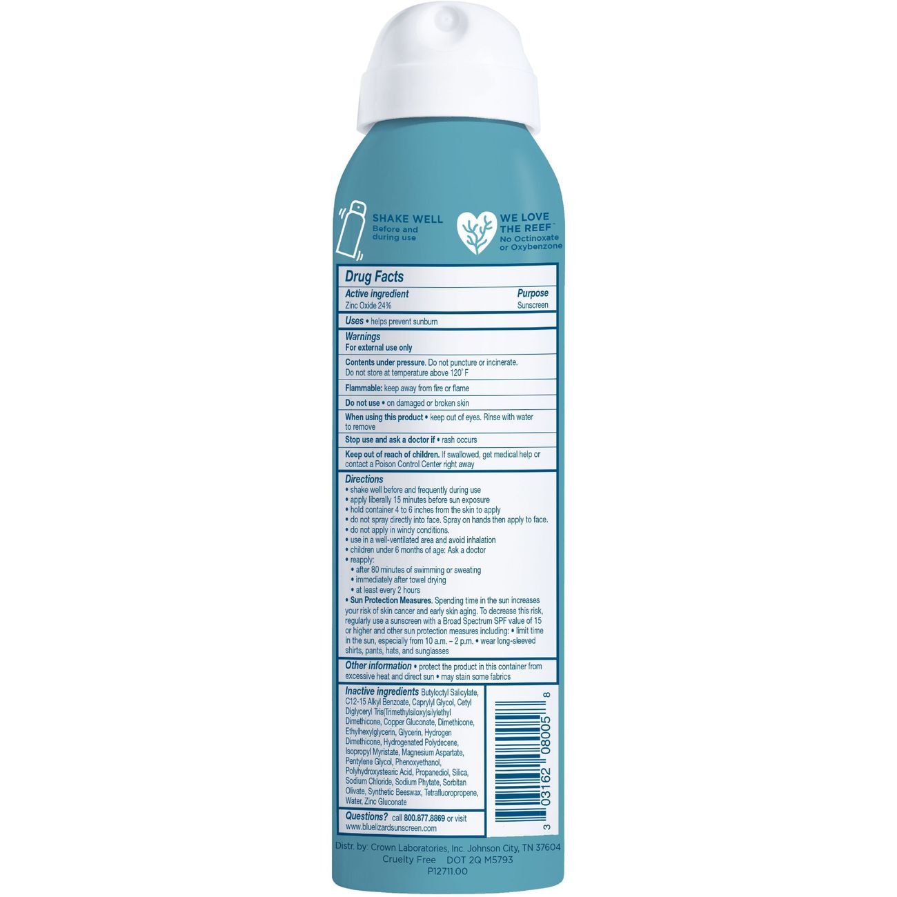 Blue Lizard Kids Mineral Sport Sunscreen Spray - SPF 50