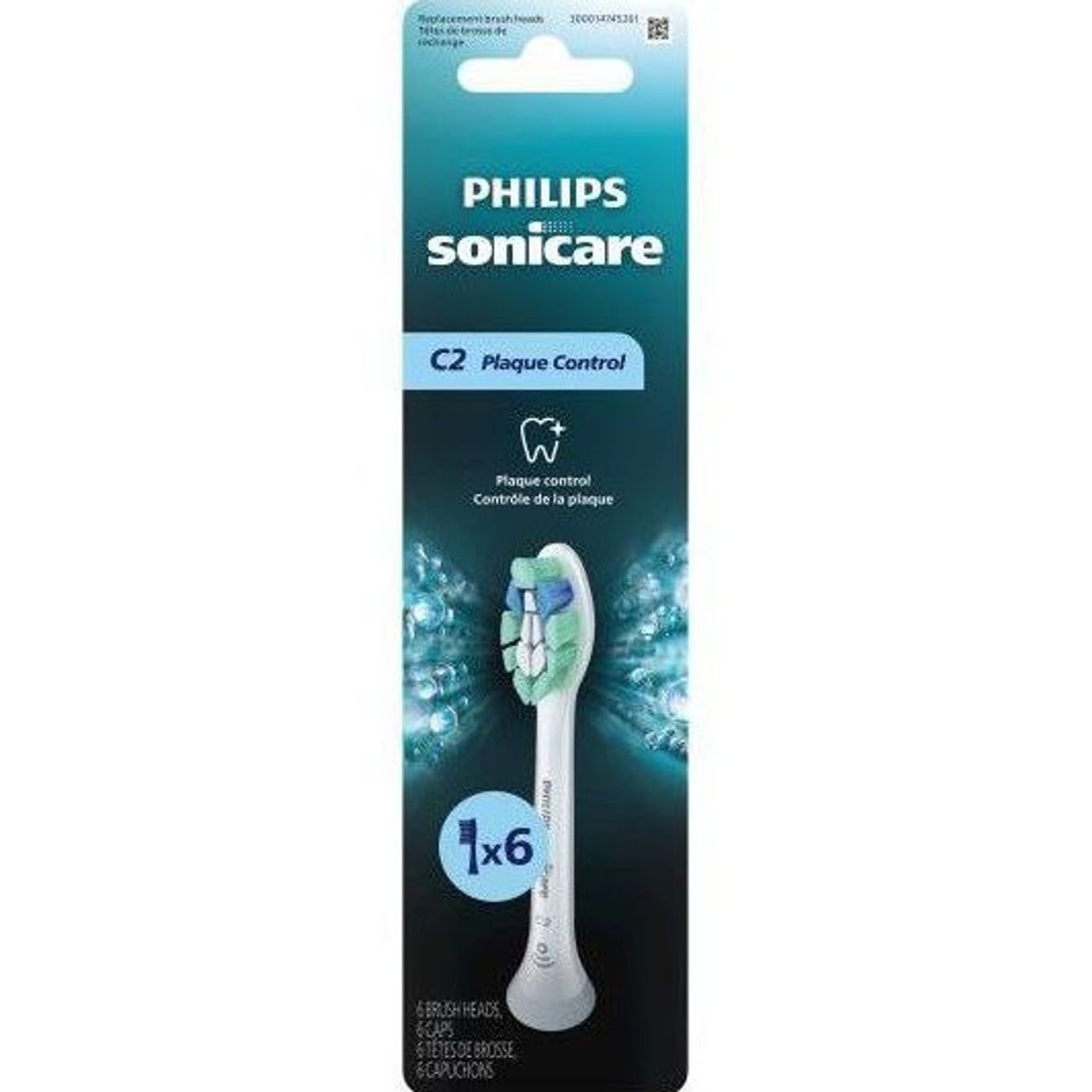 Philips Sonicare Plaque Control Replacement Brush Heads