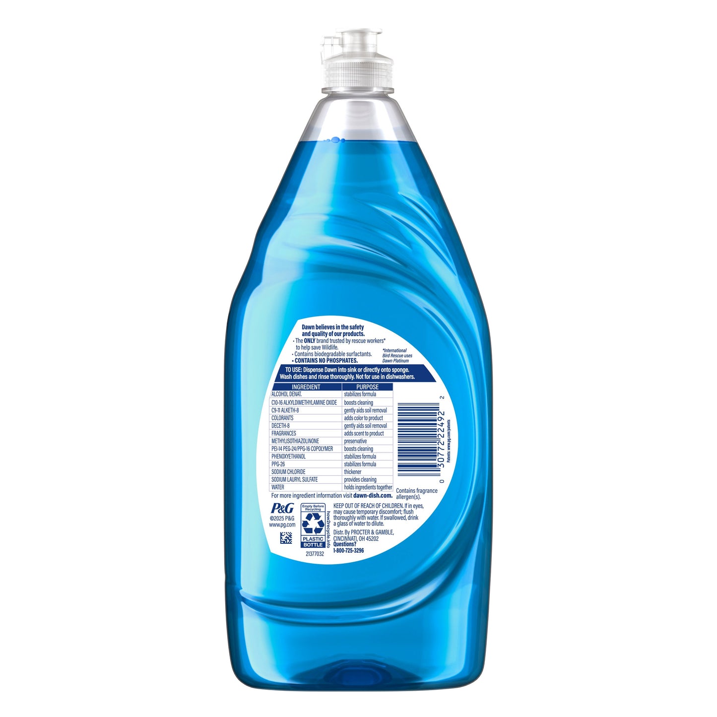 Dawn Ultra Liquid Dish Soap - Strawberry Fields