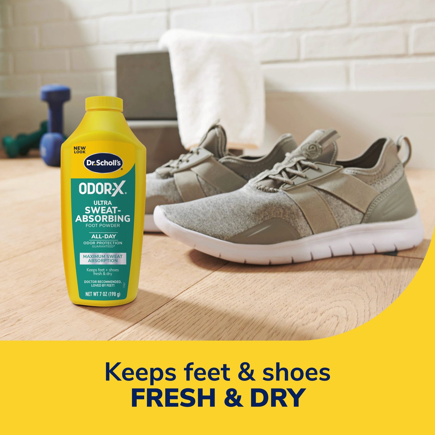 Dr. Scholl's Ultra-Sweat Absorbing Foot Powder