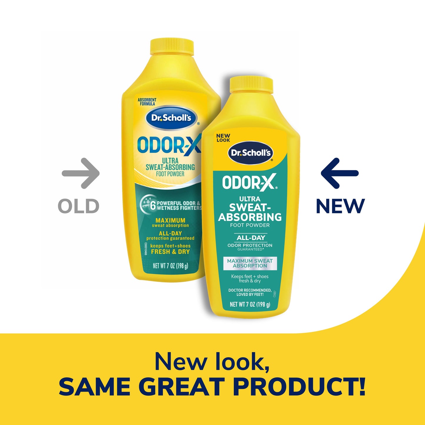 Dr. Scholl's Ultra-Sweat Absorbing Foot Powder