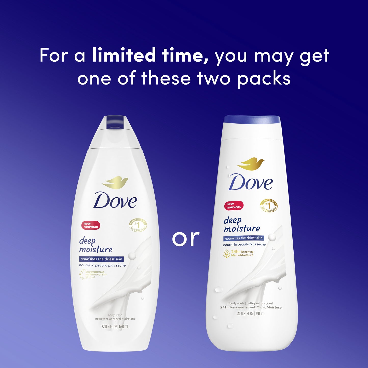 Dove Deep Moisture Body Wash