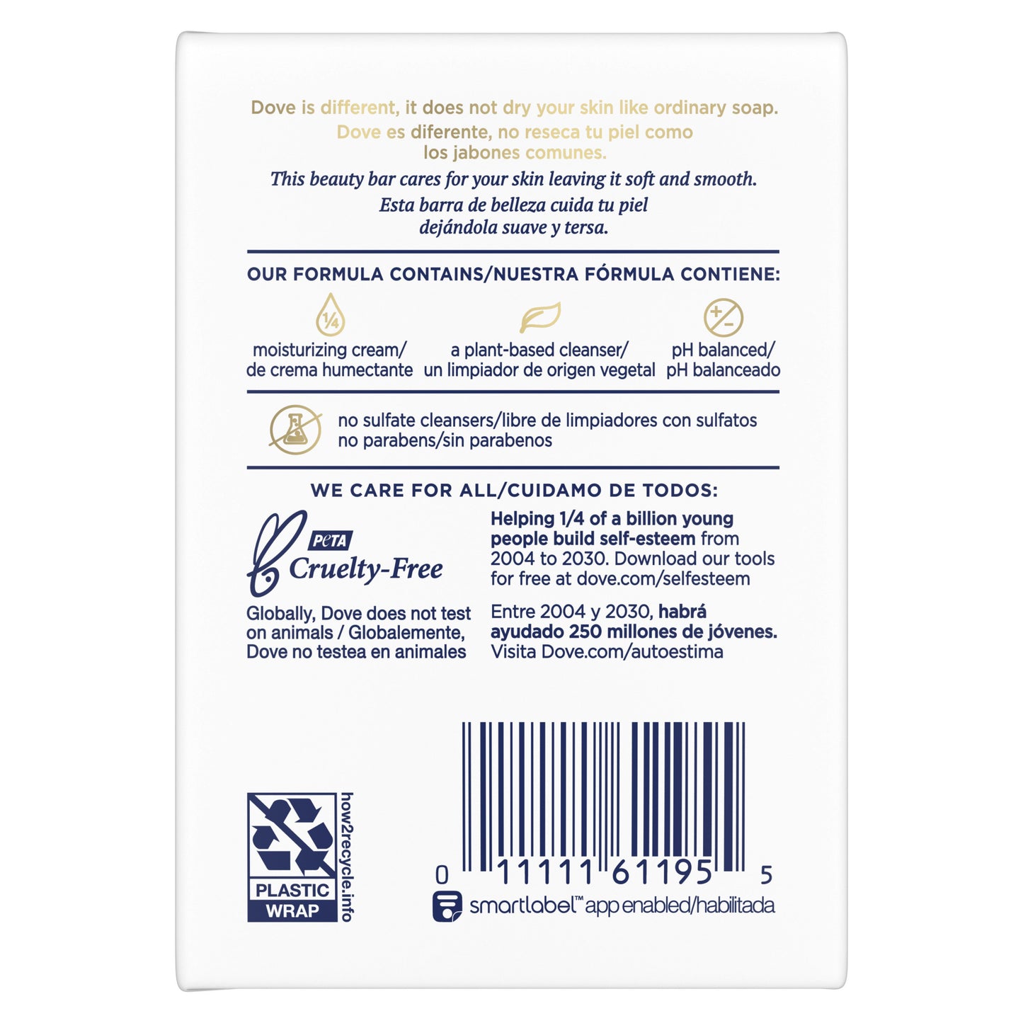 Dove Beauty Bar Pink Gentle Skin Cleanser, 2 Bars