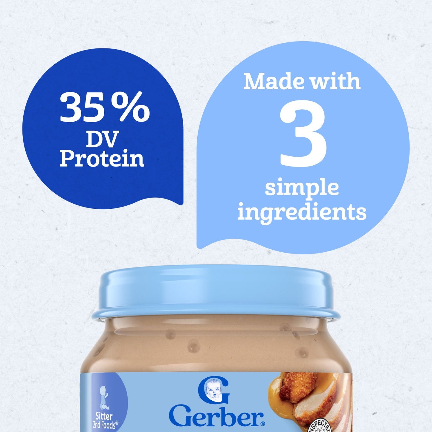 Gerber Mealtime for Baby 2nd Foods - Chicken & Gravy